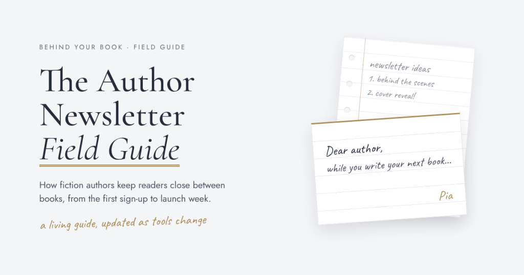 The Author Newsletter Field&nbsp;Guide